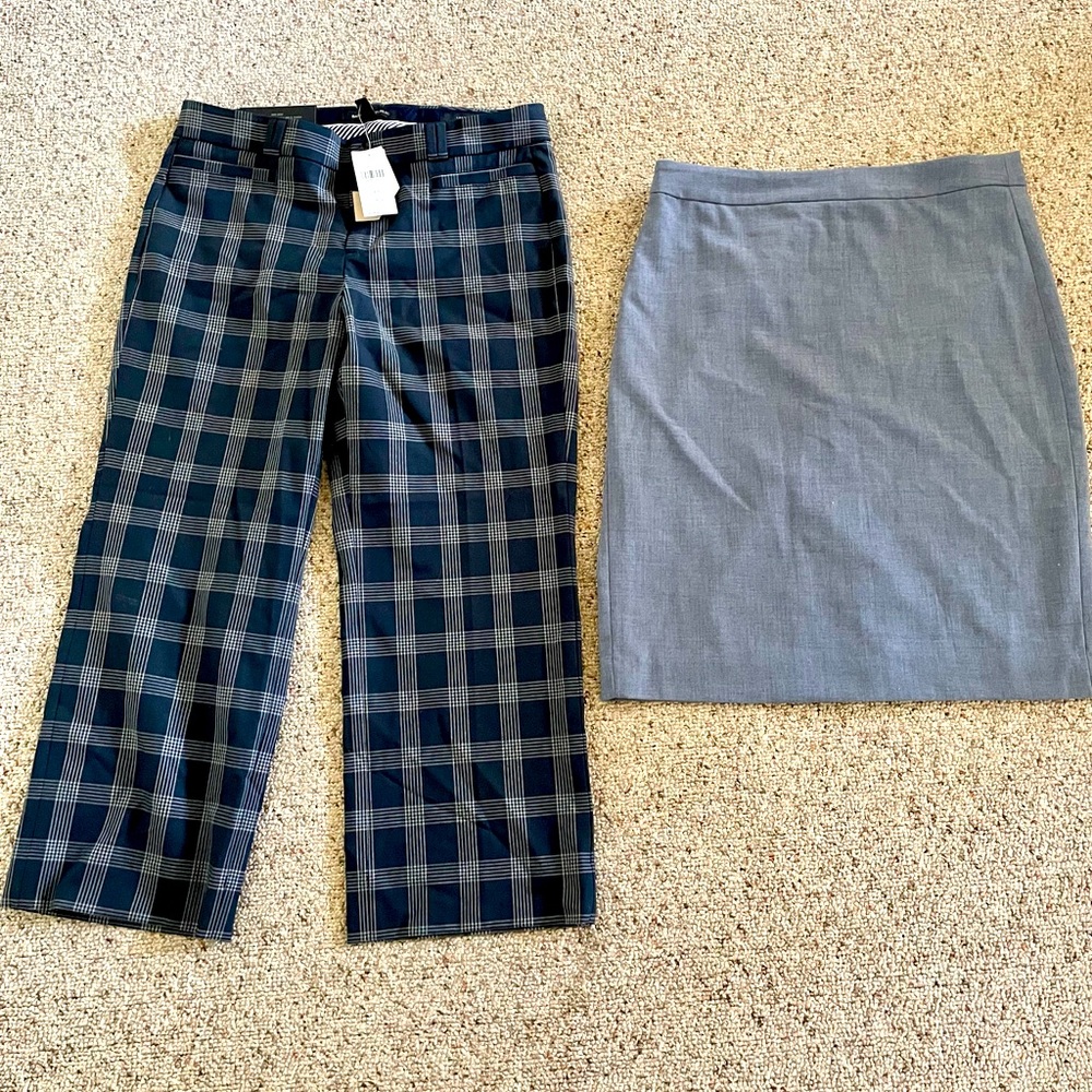 Banana Republic Skirt and Crops